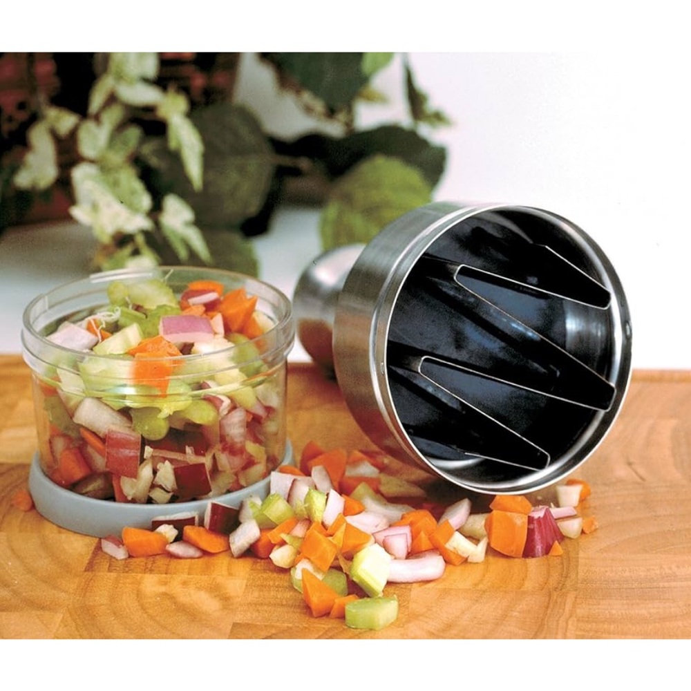 NWT Food Chopper 18/10 Deluxe Stainless Steel by Norpro